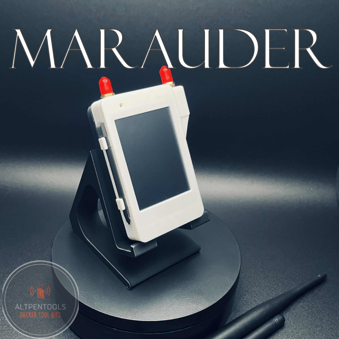 Marauder Portable With GPS + Built in Battery WHITE/BLACK