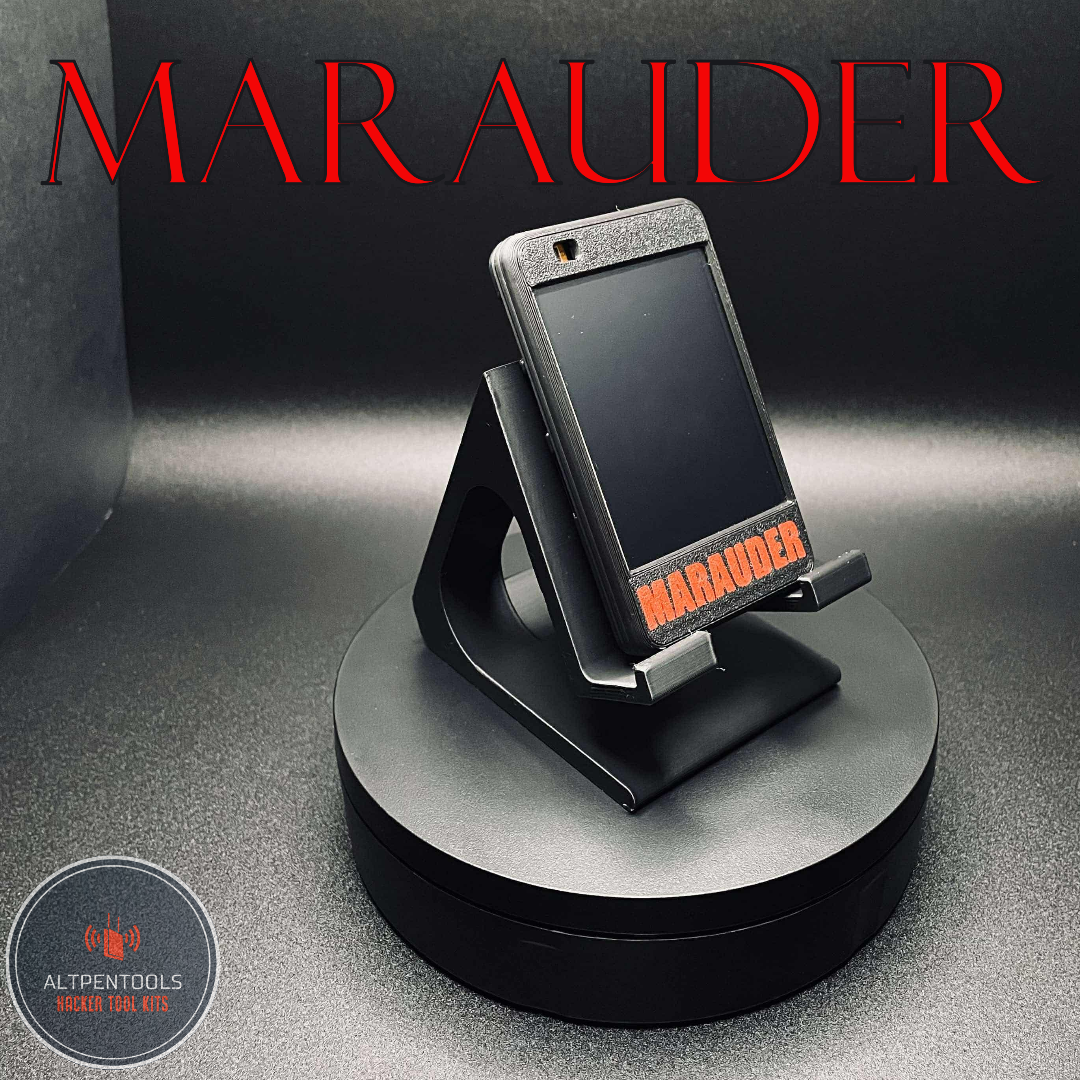 Marauder Slim Touchscreen BLACK/RED TEXT