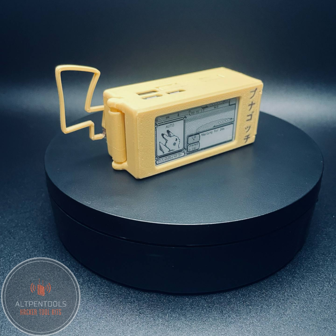 Pwnagotchi Portable with Antenna Mod (Pikachu Themed)