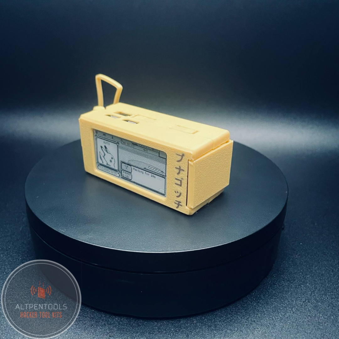 Pwnagotchi Portable with Antenna Mod (Pikachu Themed)