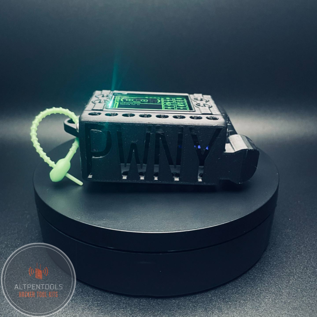 Pwnagotchi Portable with Antenna Mod (Cyber Themed)