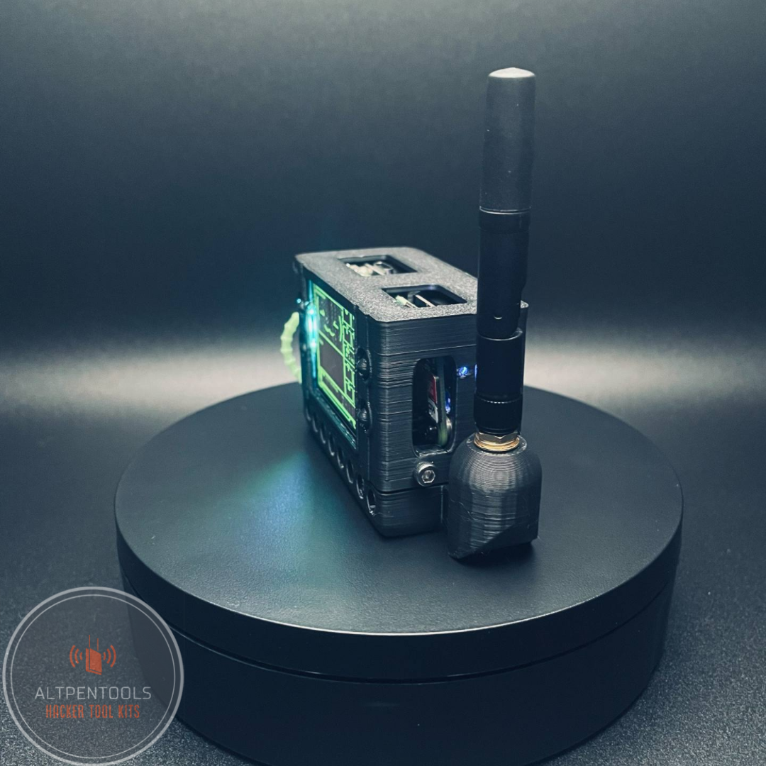 Pwnagotchi Portable with Antenna Mod (Cyber Themed)