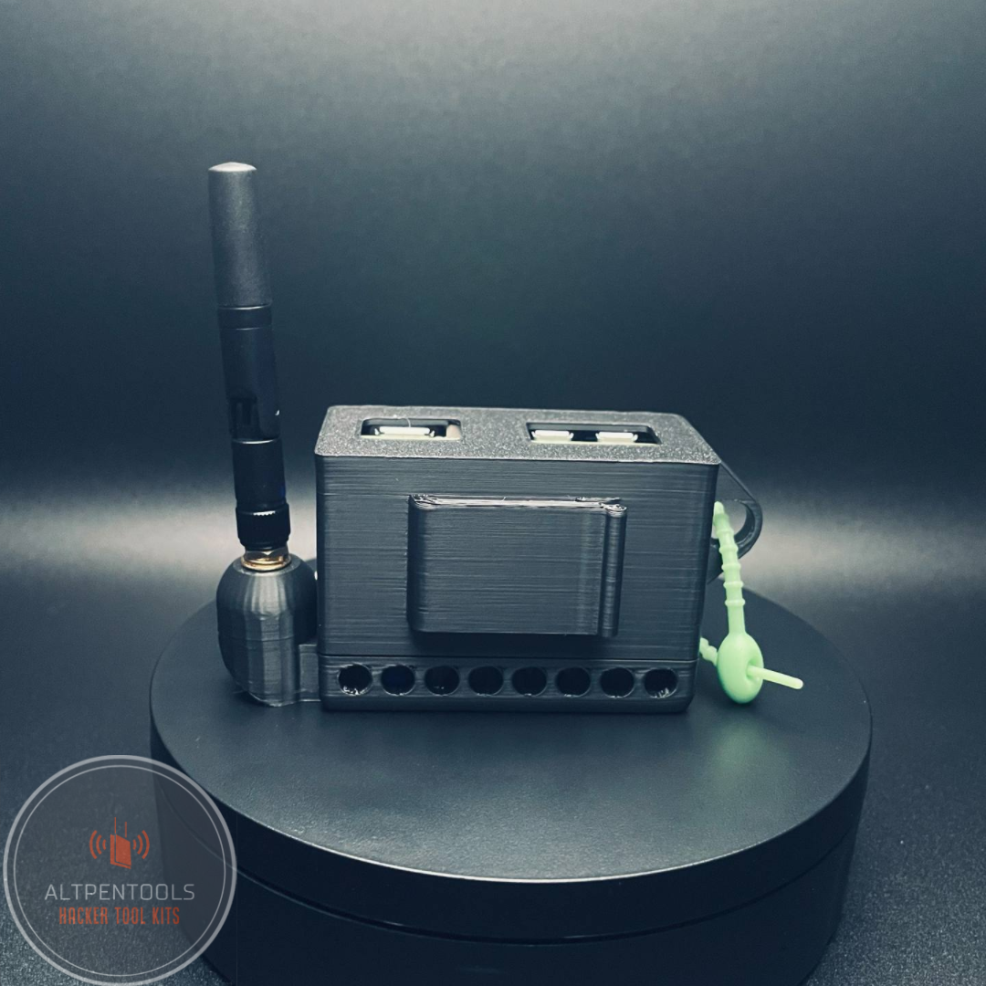 Pwnagotchi Portable with Antenna Mod (Cyber Themed)