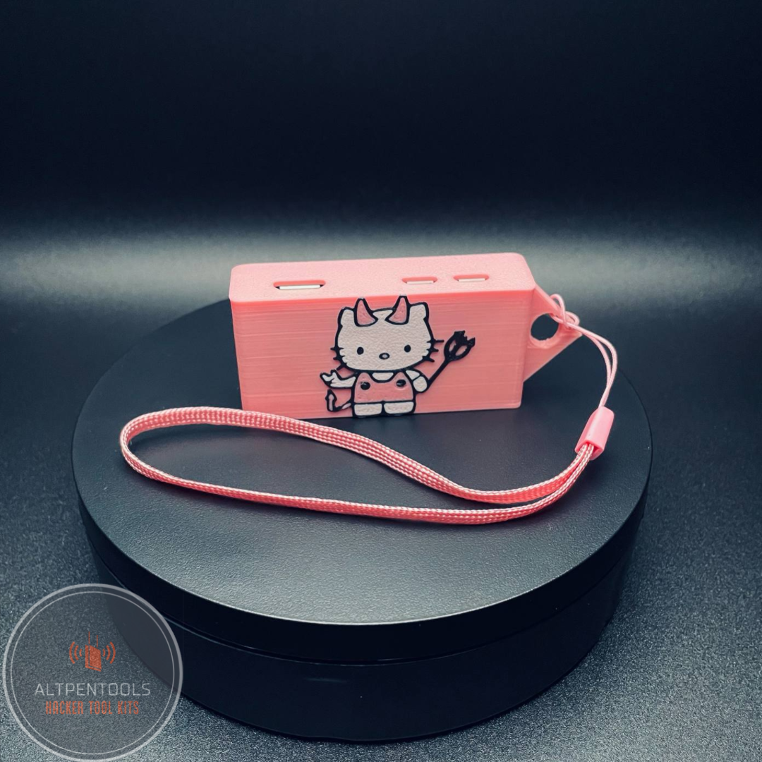 Pwnagotchi Portable with Antenna Mod (Hello Kitty Themed)