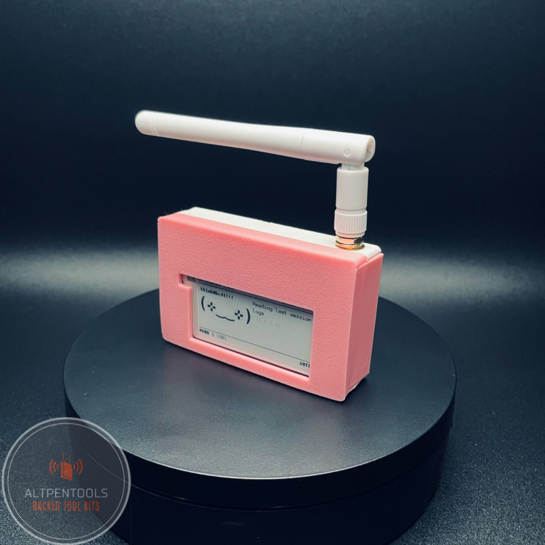 Pwnagotchi Portable with Antenna Mod (Hello Kitty Themed)